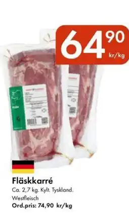 Snabbgross Fläskkarré erbjuda