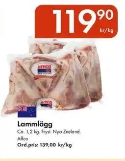 Snabbgross Lammlägg erbjuda