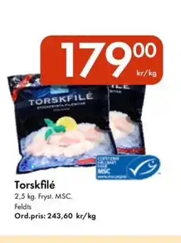 Snabbgross Torskfilé erbjuda