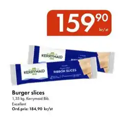 Snabbgross Burger slices erbjuda