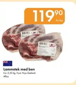 Snabbgross Lammstek med ben erbjuda