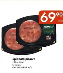 Snabbgross Spianata picante erbjuda