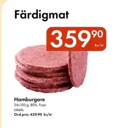 Snabbgross Hamburgare erbjuda