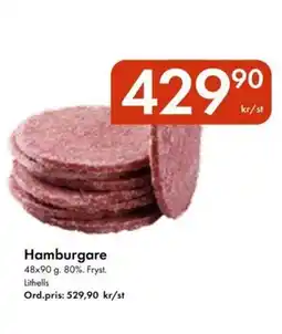 Snabbgross Hamburgare erbjuda