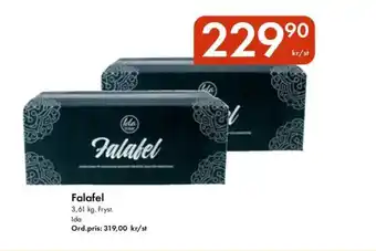 Snabbgross Ida Falafel erbjuda