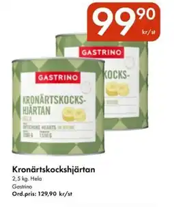 Snabbgross GASTRINO Kronärtskockshjärtan erbjuda