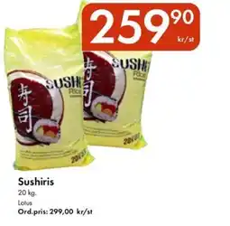Snabbgross LOTUS Sushiris erbjuda