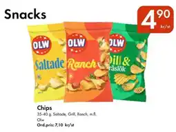 Snabbgross OLW Chips erbjuda