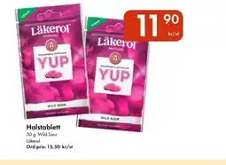 Snabbgross Läkerol Halstablett erbjuda