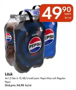 Snabbgross PEPSI Läsk erbjuda