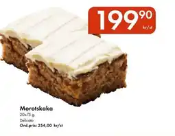 Snabbgross Morotskaka erbjuda