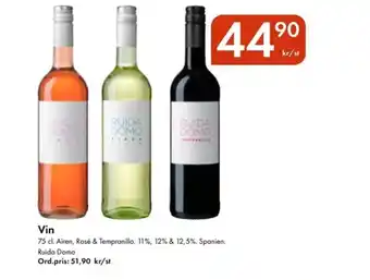 Snabbgross RUIDA DOMO Vin erbjuda