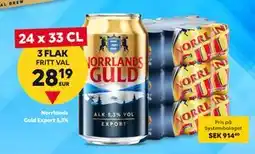 Border Shop Norrlands Guld Export 5,3%, EUR 28.19 erbjuda