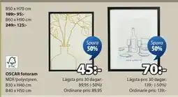 JYSK OSCAR fotoram erbjuda