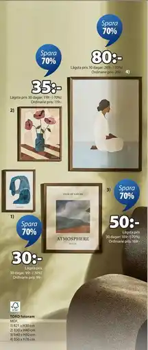 JYSK TORD fotoram erbjuda