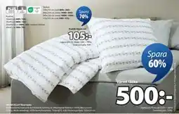 JYSK TRONFJELLET fibertäcke, SEK 500 erbjuda