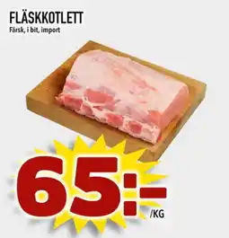Din Mat Fläskkotlett erbjuda