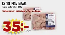 Din Mat Kycklingvingar erbjuda