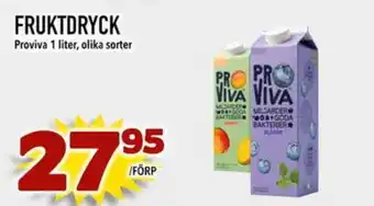 Din Mat PROVIVA Fruktdryck erbjuda