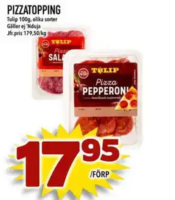 Din Mat TULIP Pizzatopping erbjuda