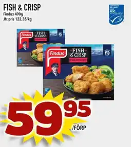 Din Mat FINDUS Fish & crisp erbjuda