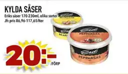Din Mat ERIKS Kylda såser erbjuda