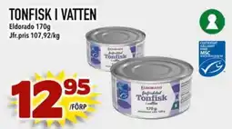 Din Mat ELDORADO Tonfisk i vatten erbjuda