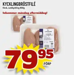 Din Mat LANTKYCKLING Kycklingbröstfilé erbjuda
