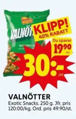 Ica Hajen Lagpris Valnötter erbjuda
