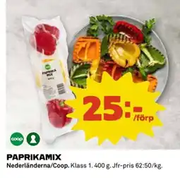 Coop Paprikamix erbjuda