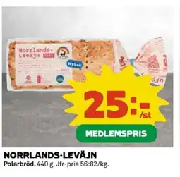 Coop NORRLANDS-LEVÄJN erbjuda