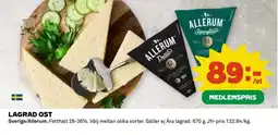 Coop Lagrad ost erbjuda