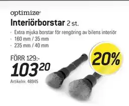 thansen Interiörborstar, SEK 103.2 erbjuda