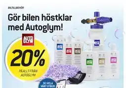 thansen 20% PÅ ALLT FRÅN AUTOGLYM erbjuda
