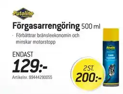 thansen Förgasarrengöring, SEK 129 erbjuda