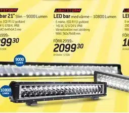 thansen LED bar, SEK 2099.3 erbjuda