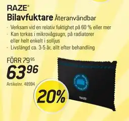 thansen Bilavfuktare, SEK 63.96 erbjuda