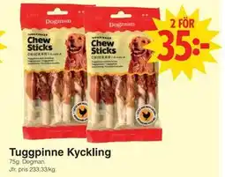 Matöppet Tuggpinne Kyckling, SEK 35 erbjuda