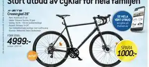 thansen Crosscykel 28, SEK 4999 erbjuda