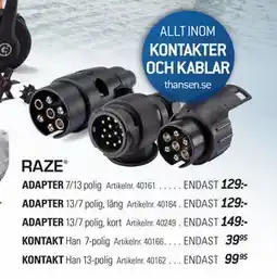 thansen KONTAKT erbjuda