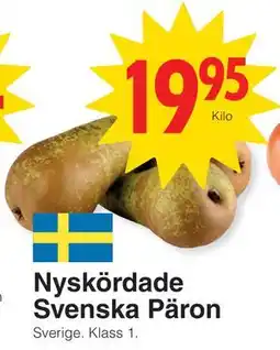 Matöppet Nyskördade Svenska Päron, SEK 19.95 erbjuda