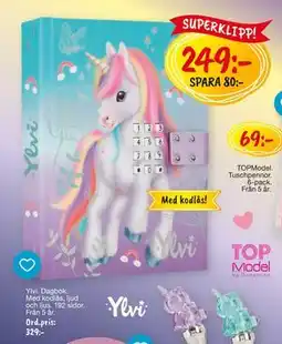 Leklust Ylvi. Dagbok, SEK 249 erbjuda