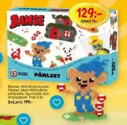 Leklust Bamse Mitt första pyssel. Pärlset, SEK 129 erbjuda