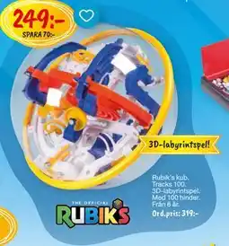 Leklust Rubik's Tracks 100 3D-labyrintspel, SEK 249 erbjuda