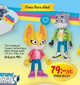 Leklust The Creature Cases. Actionfigur., SEK 79 erbjuda