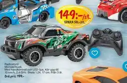 Leklust Radiostyrd Monstertruck, SEK 149 erbjuda