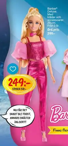 Leklust Barbie Deluxe, SEK 249 erbjuda
