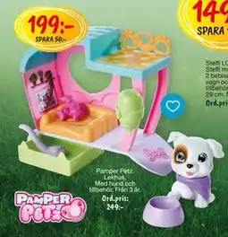 Leklust Pamper Petz. Lekhus, SEK 199 erbjuda