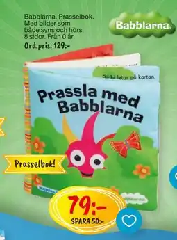 Leklust Prasselbok!, SEK 79 erbjuda