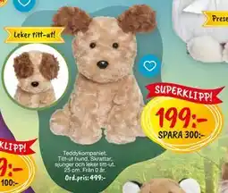 Leklust Teddykompaniet, SEK 199 erbjuda